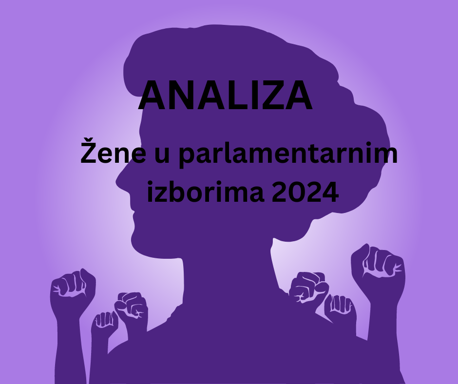 ANALIZA: Položaj žena u parlamentarnom izbornom procesu 2024.